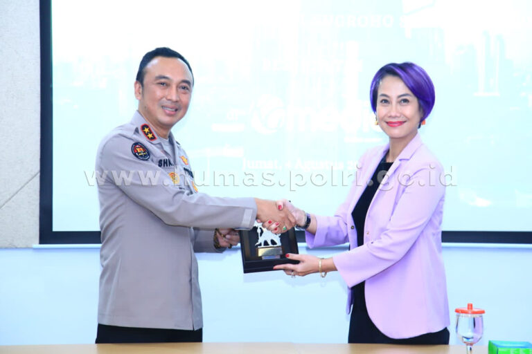 Sinergi dengan Media, Divisi Humas Polri Kunjungi Kompas TV