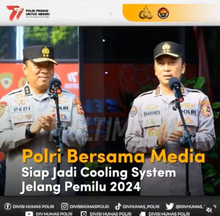 Wujudkan Pemilu Damai 2024, Polri Bersama Wartawan Gelar Bhayangkara Presisi Seven Soccer Cup