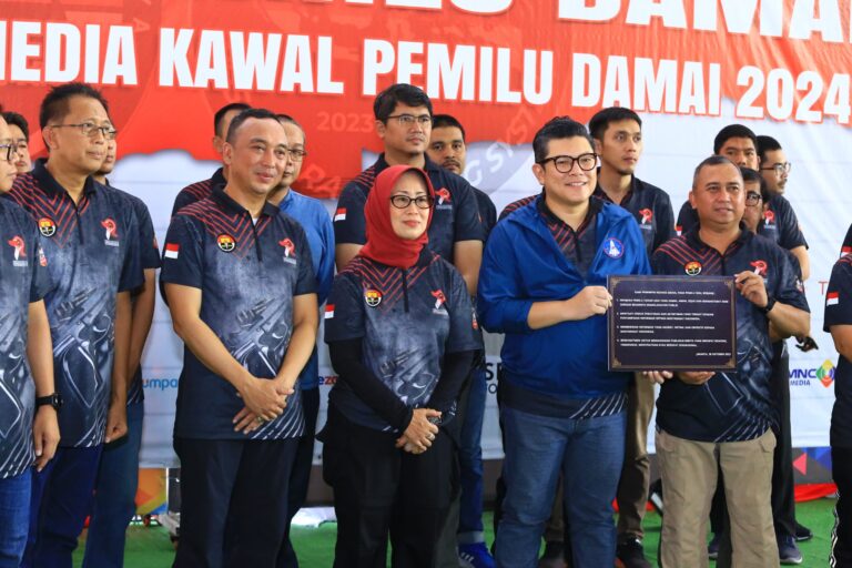 Divisi Humas Polri, Dewan Pers, dan Pimpinan Media Gelar Deklarasi Pemilu Damai 2024