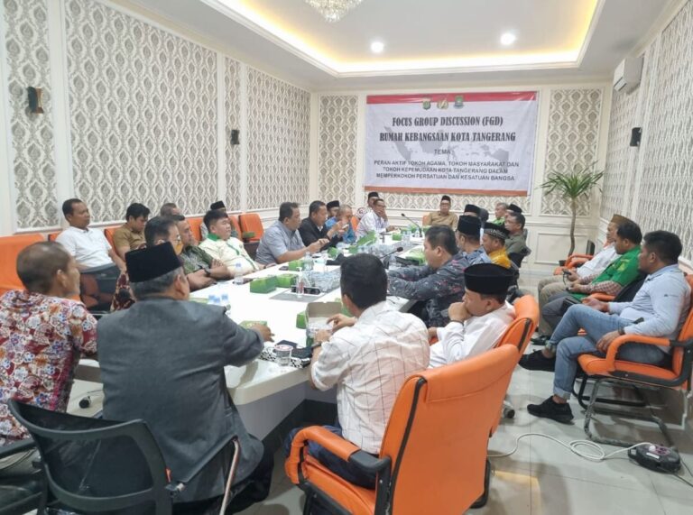 Hadapi Pemilu 2024, Polres Metro Tangerang Kota Gelar Diskusi Kebangsaan