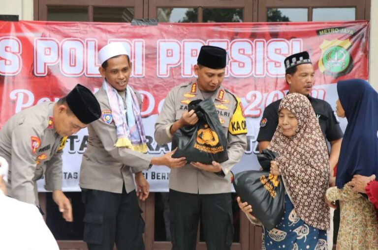 Pemilu Damai, Kapolres Metro Tangerang Kota Gelar Bakso Polri Presisi di Batuceper